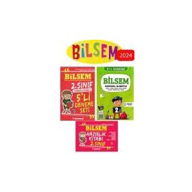 2. Sınıf 3 Kitaplı Bilsem Hazırlık + Bilsem Deneme Seti Ardışık Yayınları