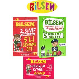 2. Sınıf 3 Kitaplı Bilsem Hazırlık + Bilsem Deneme Seti Ardışık Yayınları