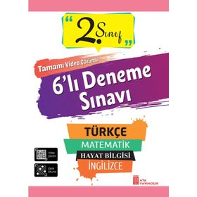 2. Sınıf 6'lı Poşet Deneme Sınavı Ata Yayıncılık