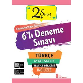 2. Sınıf 6'lı Poşet Deneme Sınavı Ata Yayıncılık
