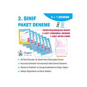 2. Sınıf 7'li Deneme + Optik Form Üçgen Yayıncılık