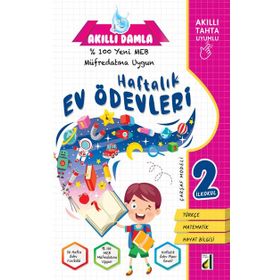 2. Sınıf Akıllı Damla Haftalık Ev Ödevleri Damla Eğitim