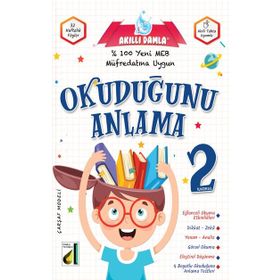 2. Sınıf Akıllı Damla Okuduğunu Anlama Damla Eğitim