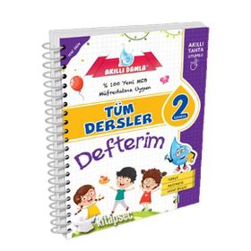 2. Sınıf Akıllı Damla Tüm Dersler Defterim Damla Eğitim