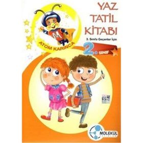 2. Sınıf Atom Karınca Yaz Tatil Kitabı Molekül Yayınları