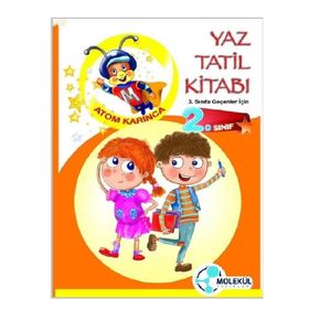 2. Sınıf Atom Karınca Yaz Tatil Kitabı Molekül Yayınları