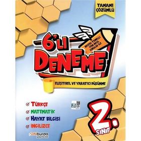 2. Sınıf Beceri Temelli Yeni Nesil Sorularla 6'lı Deneme Seti-Onburda Yayınları