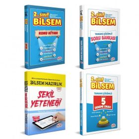 2. Sınıf Bilsem 4'lü Hazırlık Kitapları - Editör Yayınları