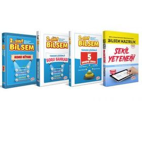 2. Sınıf Bilsem 4'lü Hazırlık Kitapları - Editör Yayınları