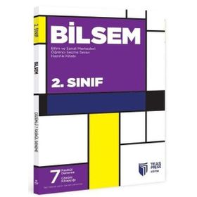 2.sınıf Bilsem Çözümlü 7 Fasikül Deneme Teas Press Eğitim