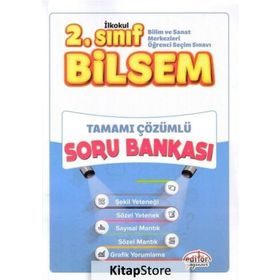 2. Sınıf Bilsem Çözümlü Soru Bankası Editör Yayınları