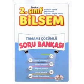 2. Sınıf Bilsem Çözümlü Soru Bankası Editör Yayınları