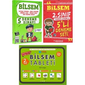 2. Sınıf Bilsem Deneme Sınavı + Bilsem Tablet Kitabı Ardışık Yayınları