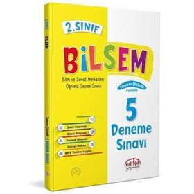 2. Sınıf Bilsem Hazırlık 5 Deneme - Editör Yayınları