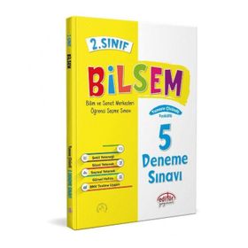 2. Sınıf Bilsem Hazırlık 5 Deneme - Editör Yayınları