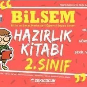2. Sınıf Bilsem Hazırlık Kitabı Zeki Çocuk Yayınları