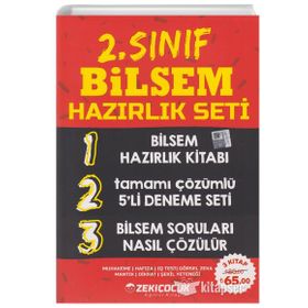 2. Sınıf Bilsem Hazırlık Seti Zeki Çocuk Yayınları 2019-20