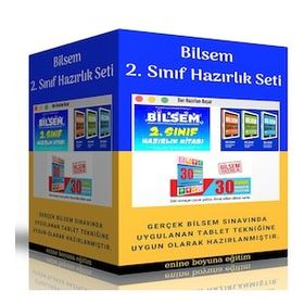2. Sınıf Bilsem Hazırlık Seti Zeki Çocuk Yayınları 2019-20