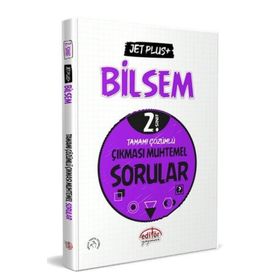 2. Sınıf Bilsem Jet Plus+ Tamamı Çözümlü Çıkması Muhtemel Sorular - Editör Yayınları