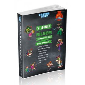 2. Sınıf Bilsem Soru Bankası Çözümlü Zor Seri-Akıllı Adam Yayınları