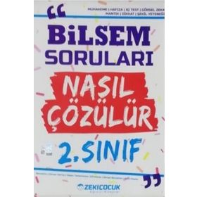2. Sınıf Bilsem Soruları Nasıl Çözülür - Zeki Çocuk Yayınları