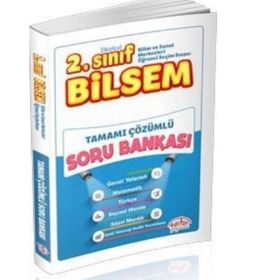 2. Sınıf Bilsem Tamamı Çözümlü 5 Deneme Sınavı - Editör Yayınları Komisyon