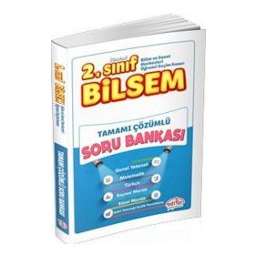 2. Sınıf Bilsem Tamamı Çözümlü 5 Deneme Sınavı - Editör Yayınları Komisyon