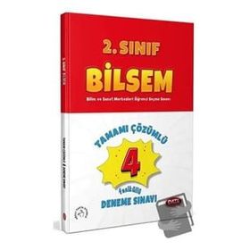 2. Sınıf Bilsem Tamamı Çözümlü Fasikül 4 Deneme Sınavı - Data Yayınları
