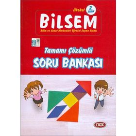 2.Sınıf Bilsem Tamamı Çözümlü Soru Bankası Data Yayınları