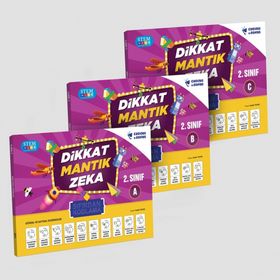 2. Sınıf Dikkat Mantık Zeka Sıfırdan Kodlama Seti-Curious&Genius Yayınları