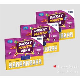 2. Sınıf Dikkat Mantık Zeka Sıfırdan Kodlama Seti-Curious&Genius Yayınları