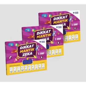 2. Sınıf Dikkat Mantık Zeka Sıfırdan Kodlama Seti-Curious&Genius Yayınları