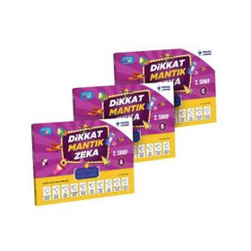 2. Sınıf Dikkat Mantık Zeka Sıfırdan Kodlama Seti-Curious&Genius Yayınları