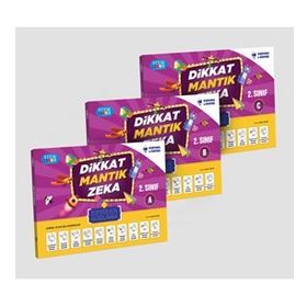 2. Sınıf Dikkat Mantık Zeka Sıfırdan Kodlama Seti-Curious&Genius Yayınları