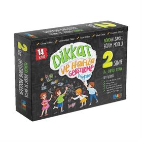 2. Sınıf Dikkat ve Hafıza Geliştime Programı - Monera Yayınları