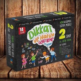 2. Sınıf Dikkat ve Hafıza Geliştime Programı - Monera Yayınları