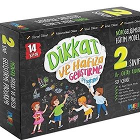 2. Sınıf Dikkat ve Hafıza Geliştime Programı - Monera Yayınları
