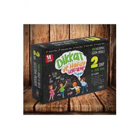 2. Sınıf Dikkat ve Hafıza Geliştime Programı - Monera Yayınları