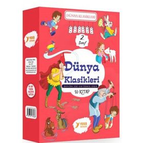 2. Sınıf Dünya Klasikleri 10 Kitap Takım