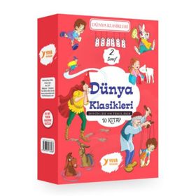 2. Sınıf Dünya Klasikleri 10 Kitap Takım