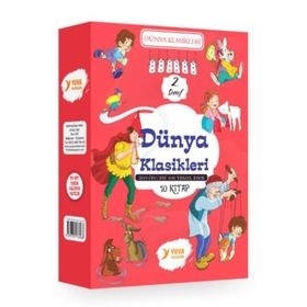 2. Sınıf Dünya Klasikleri 10 Kitap Takım