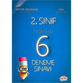2.Sınıf Fasiküllü 6 Deneme Sınavı Editör Yayınları