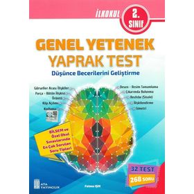 2. Sınıf Genel Yetenek Yaprak Test-Ata Yayıncılık
