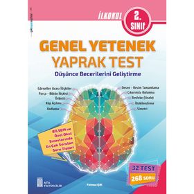 2. Sınıf Genel Yetenek Yaprak Test-Ata Yayıncılık