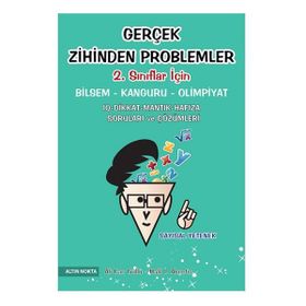 2. Sınıf Gerçek Zihinden Problemler Bilsem-Kanguru-Olimpiyat Kitabı Altın Nokta Yayınları