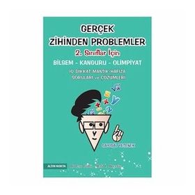 2. Sınıf Gerçek Zihinden Problemler Bilsem-Kanguru-Olimpiyat Kitabı Altın Nokta Yayınları