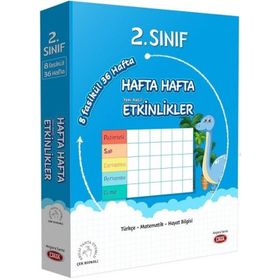 2. Sınıf Hafta Hafta Etkinlikler 8 Fasikül Data Yayınları
