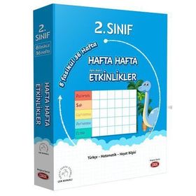 2. Sınıf Hafta Hafta Etkinlikler 8 Fasikül Data Yayınları