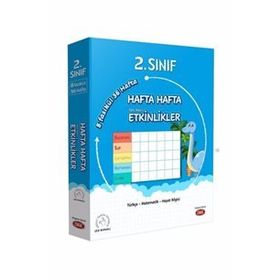 2. Sınıf Hafta Hafta Etkinlikler (8 Fasikül)