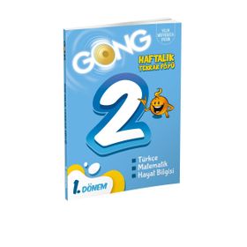 2. Sınıf Haftalık Tekrar Föyü 1. Dönem-Gong Yayınları